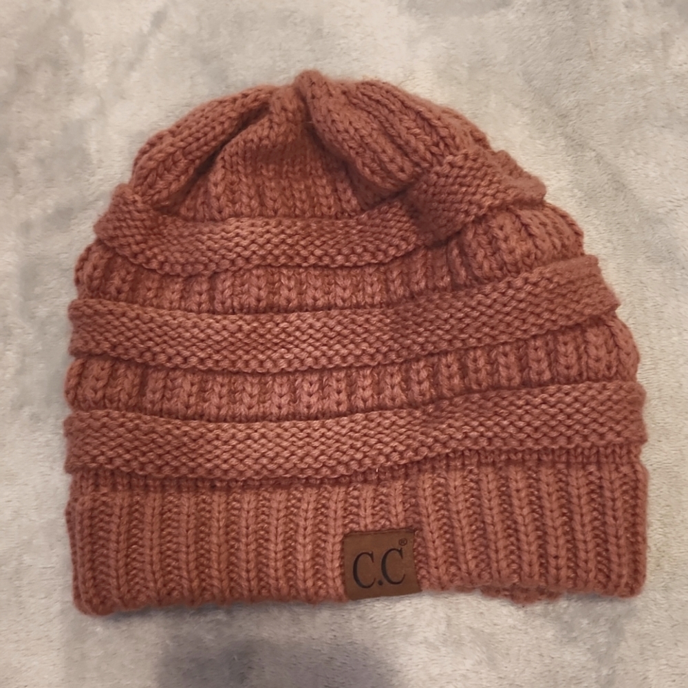 C.C Exclusive Beanie Dark Mauve OS
